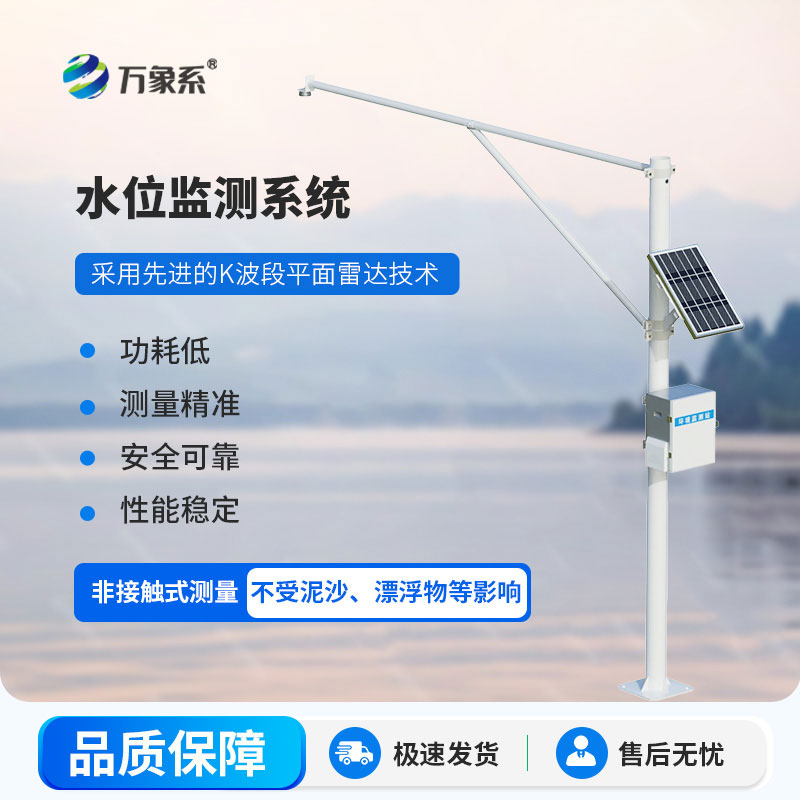 Perceiving water dynamics around the clock, hydrological monitoring stations establish a solid defense line for water security