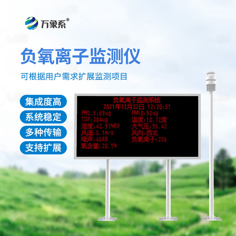 空氣負氧離子監(jiān)測站——為生態(tài)宜居城市添翼